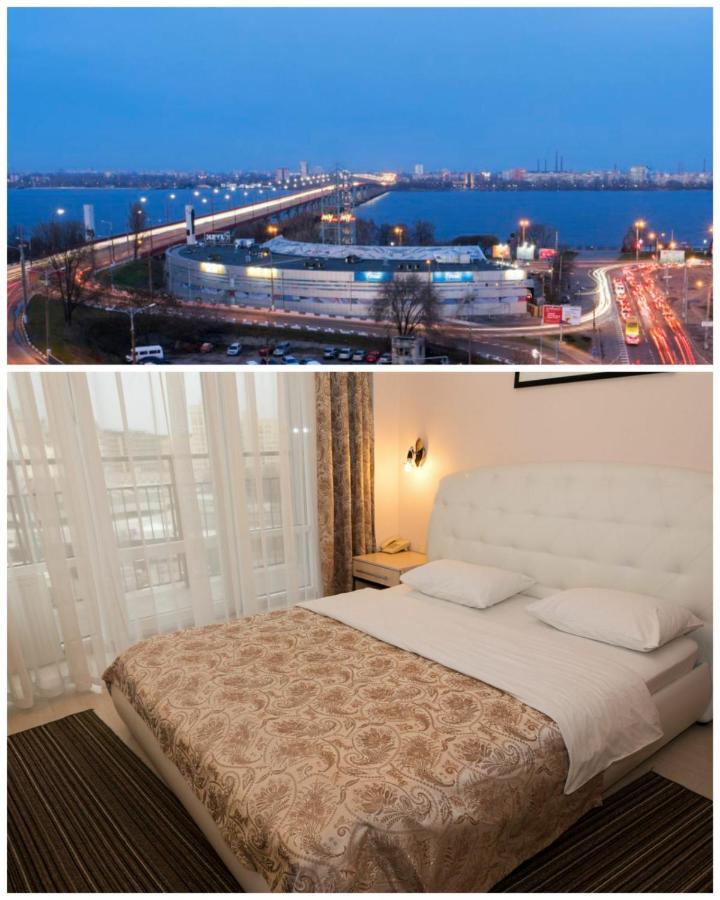 Staybridge Mini-Hotel In Most City Panoramic River View Dnipro Exterior foto